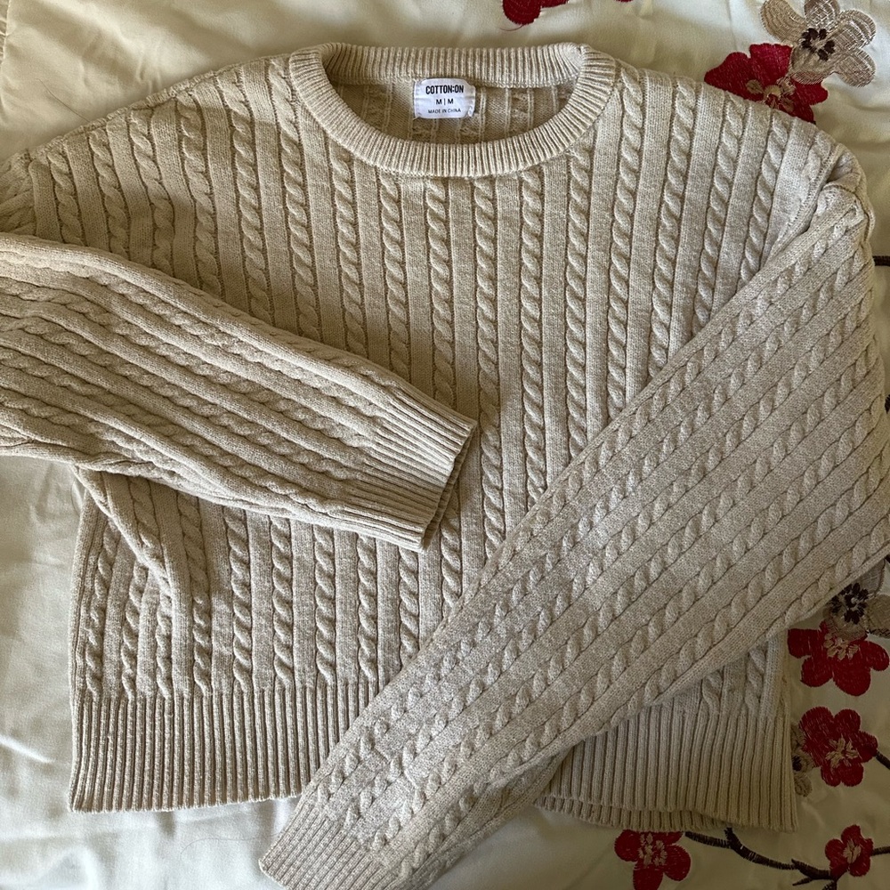 Cotton on autumn sweater